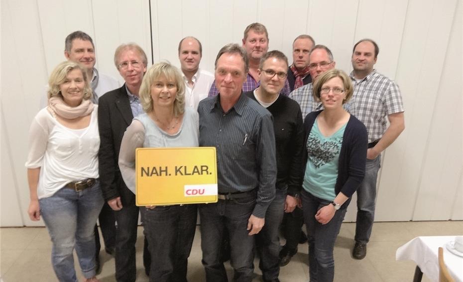 CDU stellt ihre Kandidaten
für die Kommunalwahl vor
