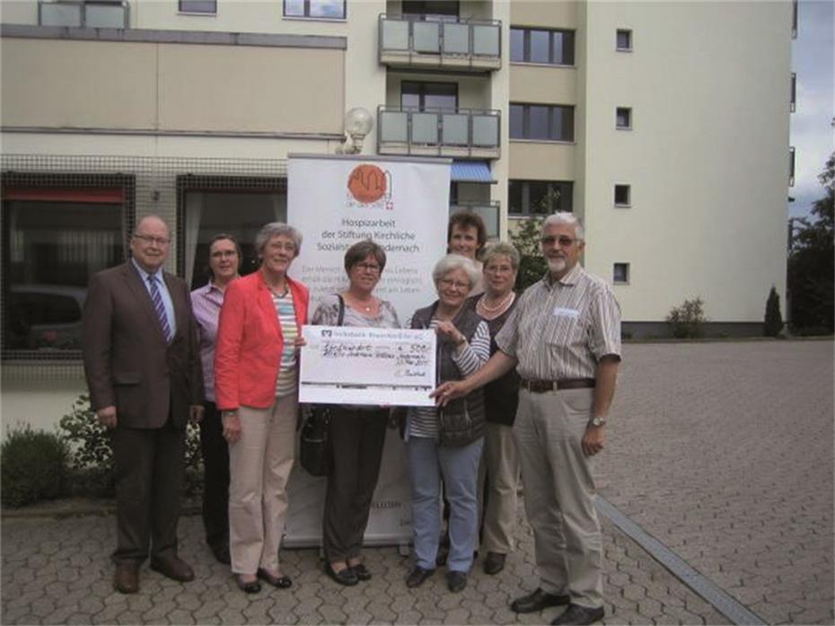 Spende für den Förderverein Hospizbewegung Andernach-Pellenz