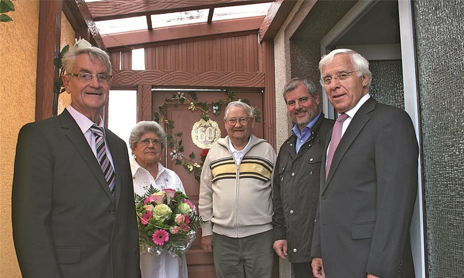 Alfred und Maria Klink
sind seit 60 Jahren verheiratet