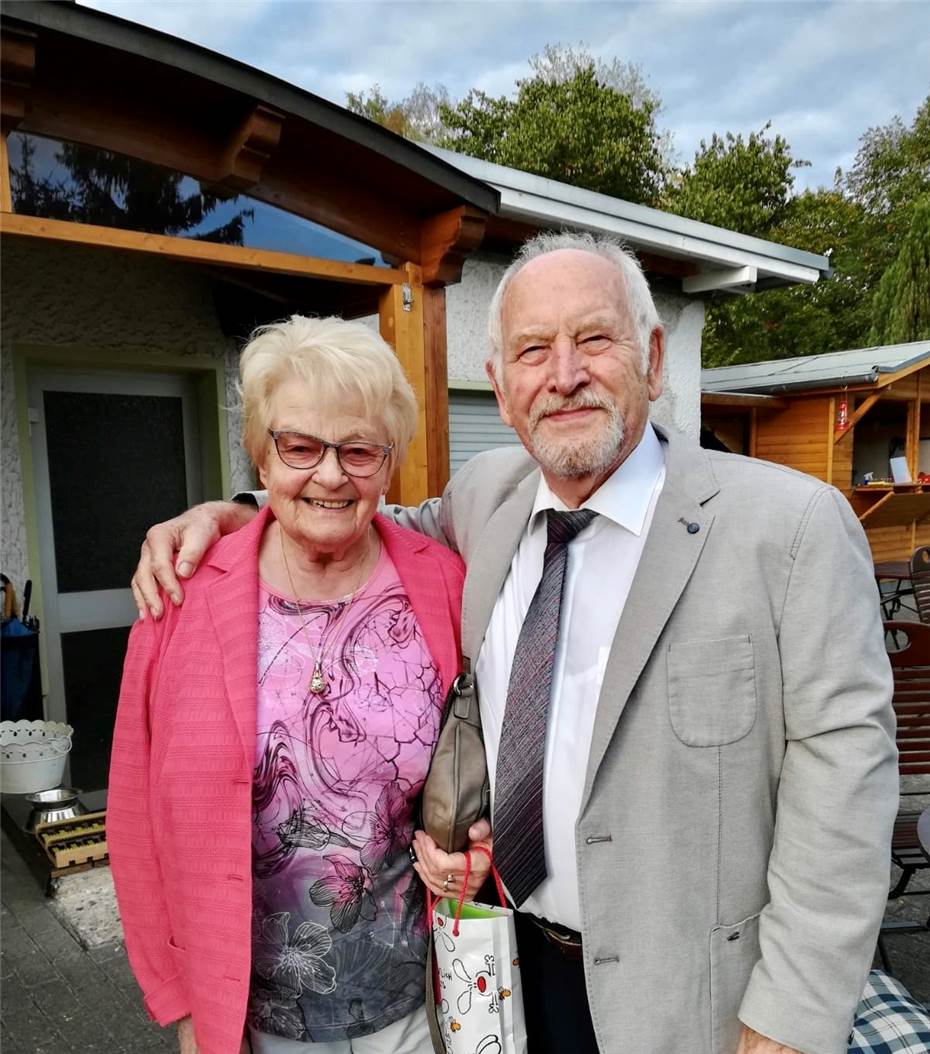 Angelika und Werner Nelles feiern 60 Jahre Eheglück