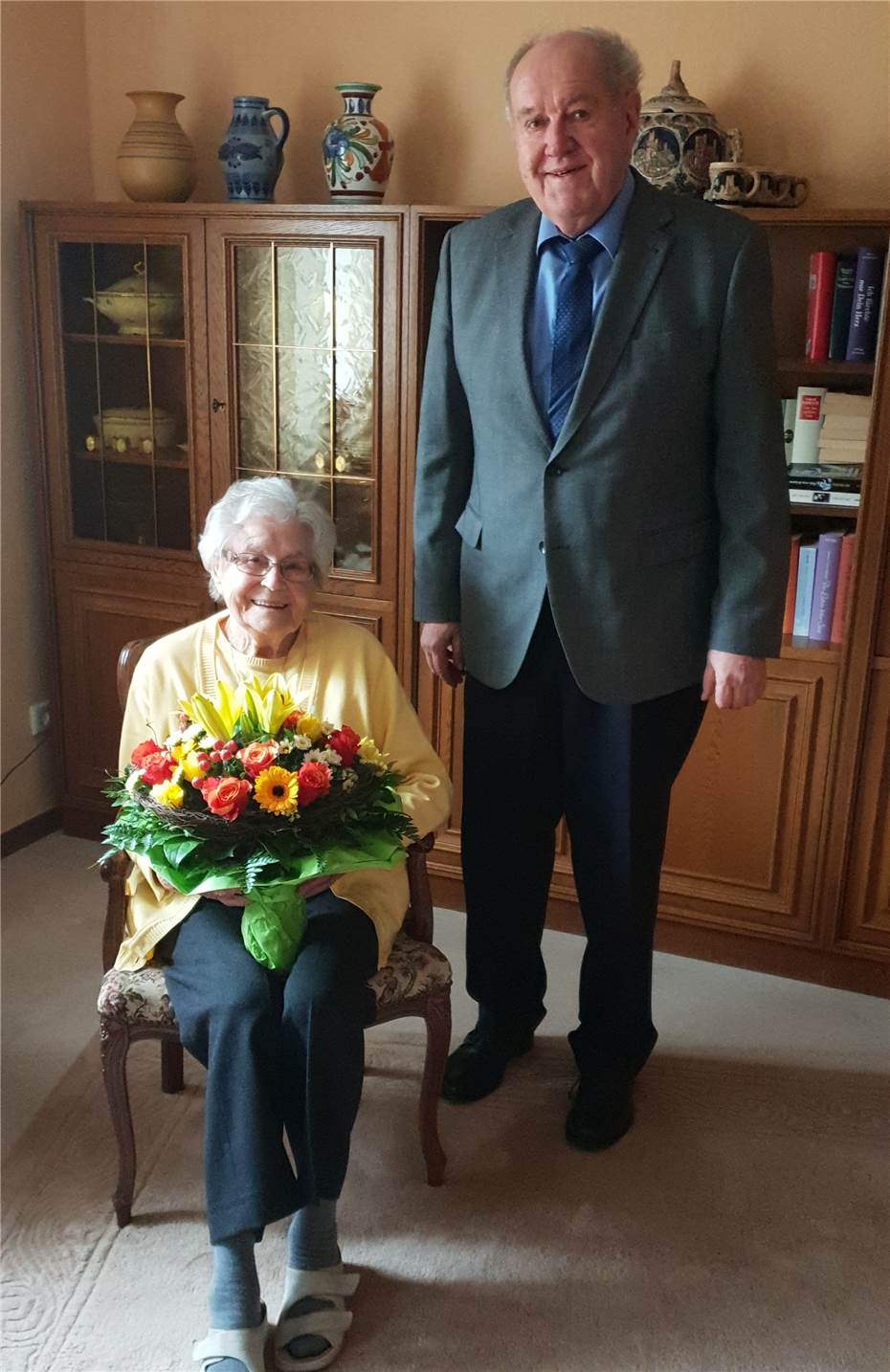 Anna Michels
feierte 96. Geburtstag