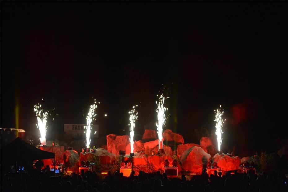 Nacht der Vulkane endete
mit Mega-Programm in Mendig