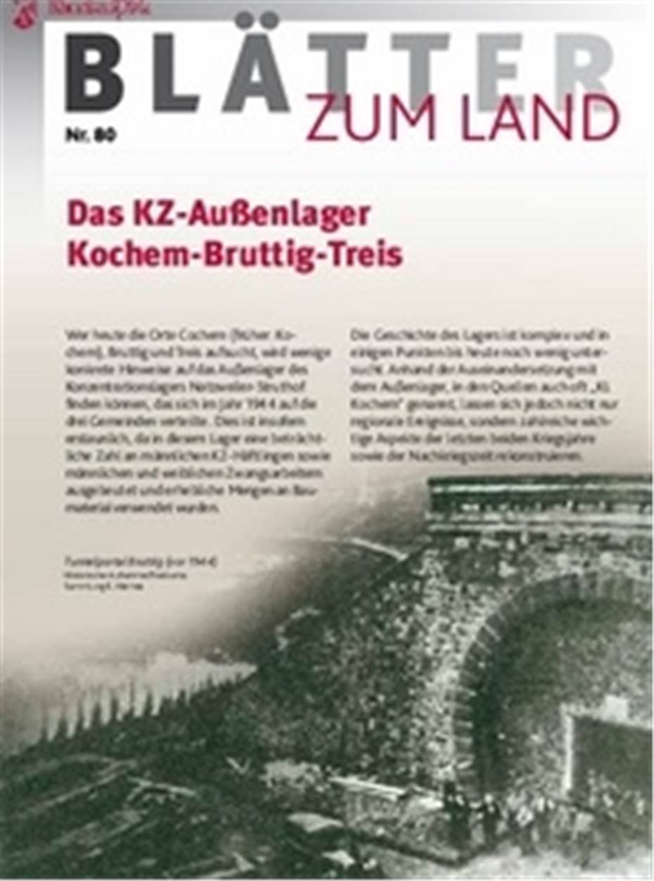Die Vorstellung von „Das KZ-Außenlager Kochem-Bruttig-Treis“