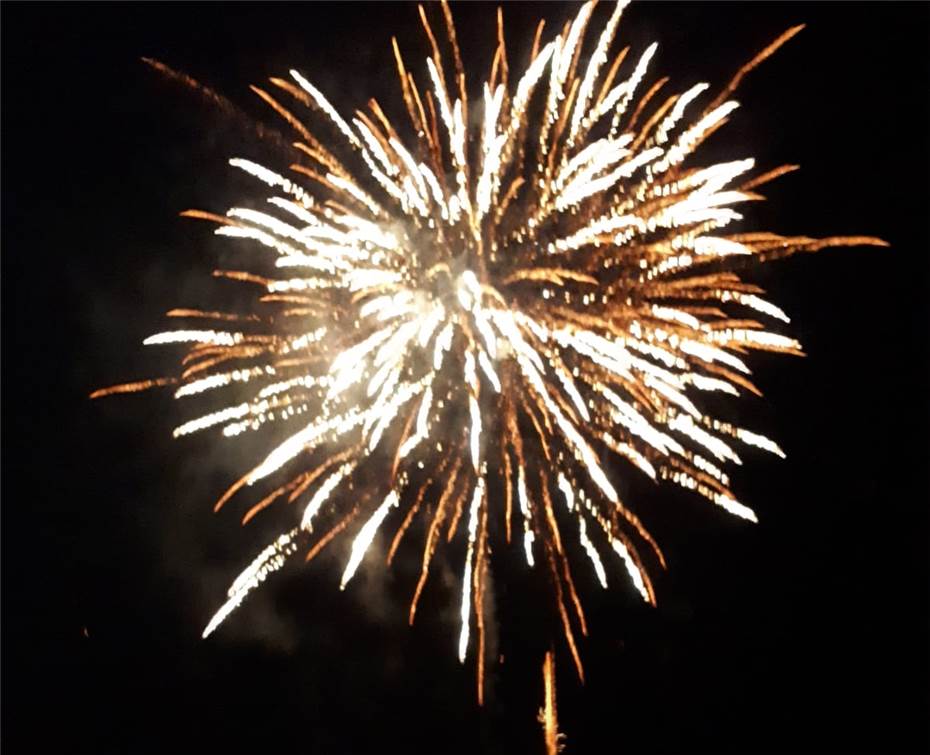 15-Minütiges Feuerwerk erntete viel Lob