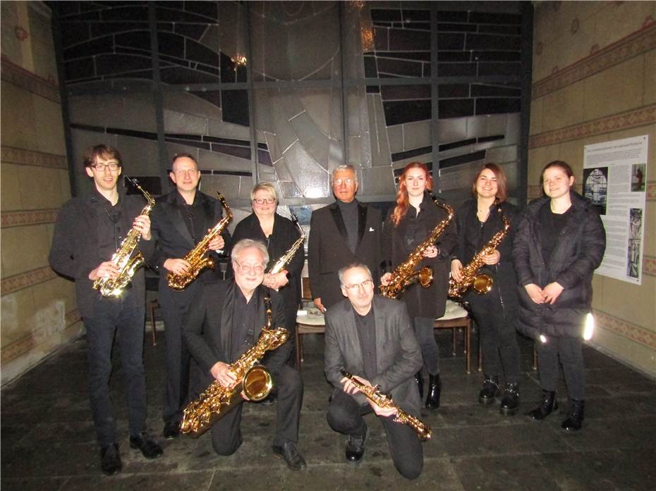 Erfolgreiches Neujahrskonzert
mit dem Saxophon-Ensemble