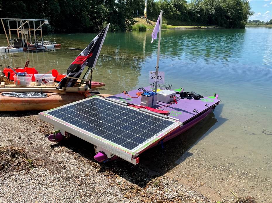 Endlich wieder Solarboot-Regatta
