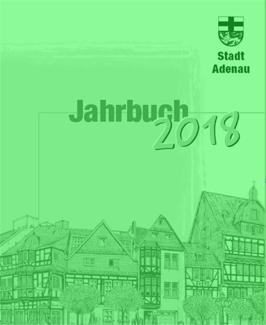 Das Jahrbuch der
Stadt Adenau 2018 ist da