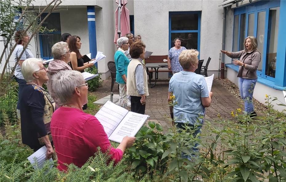 Musikalische Grüße für
das Seniorenheim Plaidt