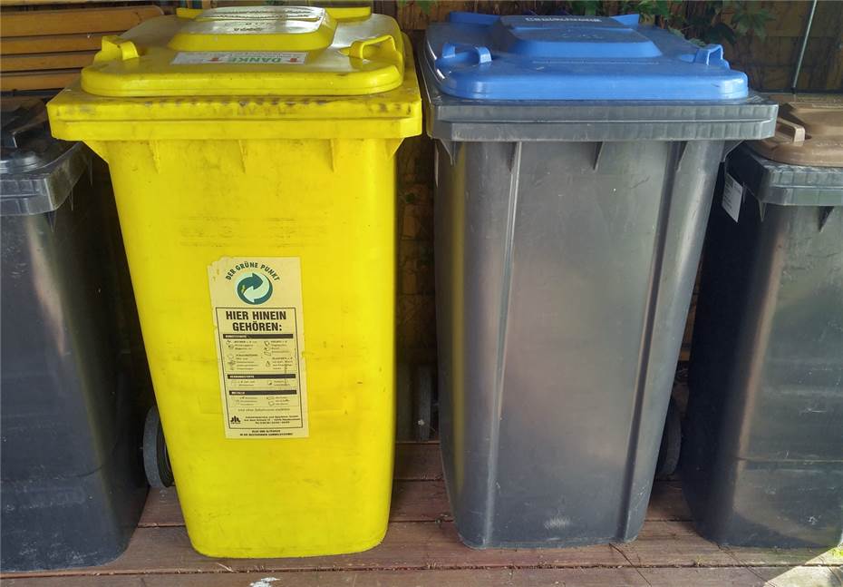 Bereitschaft zur
Mülltrennung nimmt zu