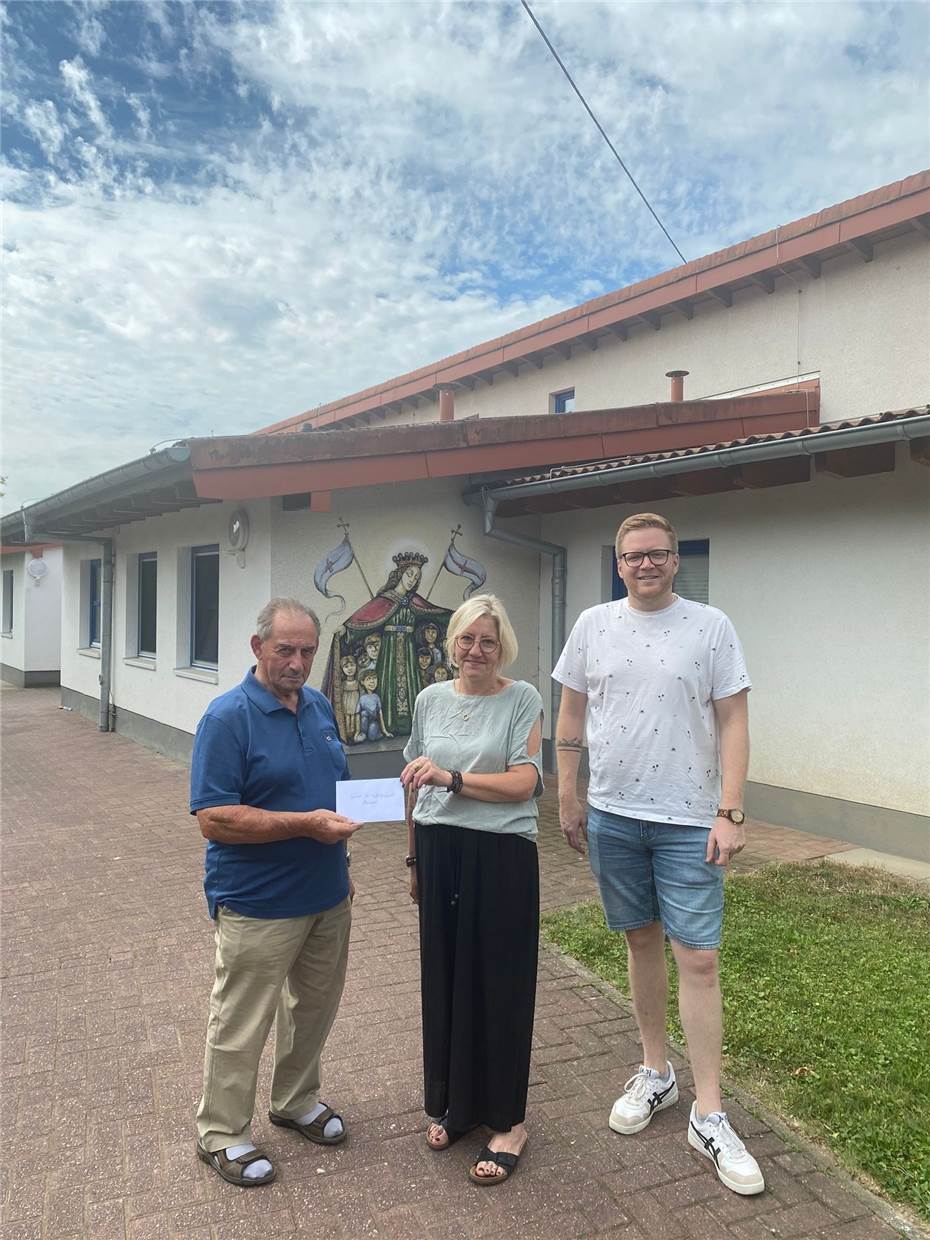 Kolpingsfamilie Rheinbach spendet 500 Euro