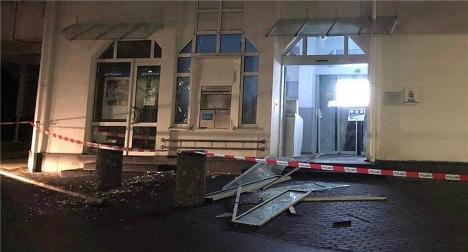 Kaisersesch: Geldautomat gesprengt