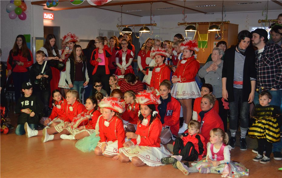 Hochbetrieb herrschte in der
Unkelbacher Narrhalla beim Kinderkarneval