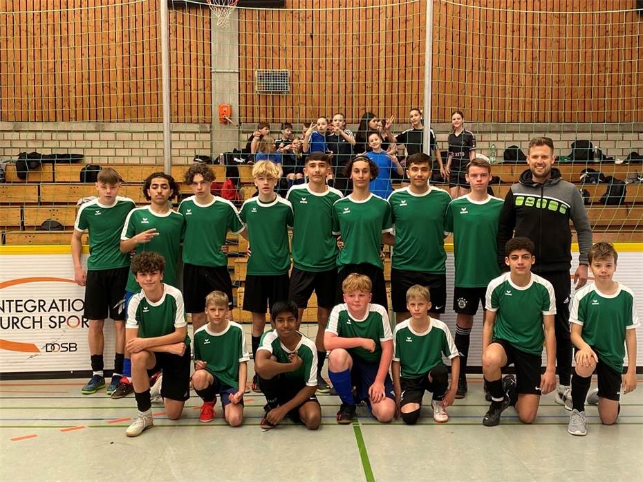 Geschwister-Scholl-Realschule plus
triumphiert beim Sparkassen Fair-Play-Cup