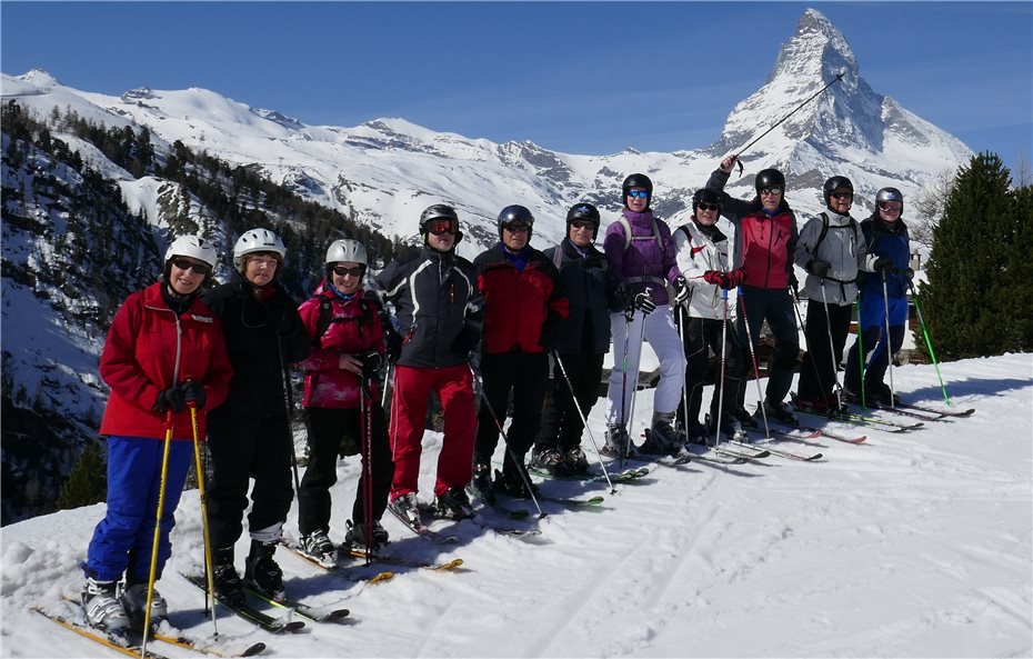 Ski-Freizeit am Fuße
des Matterhorns