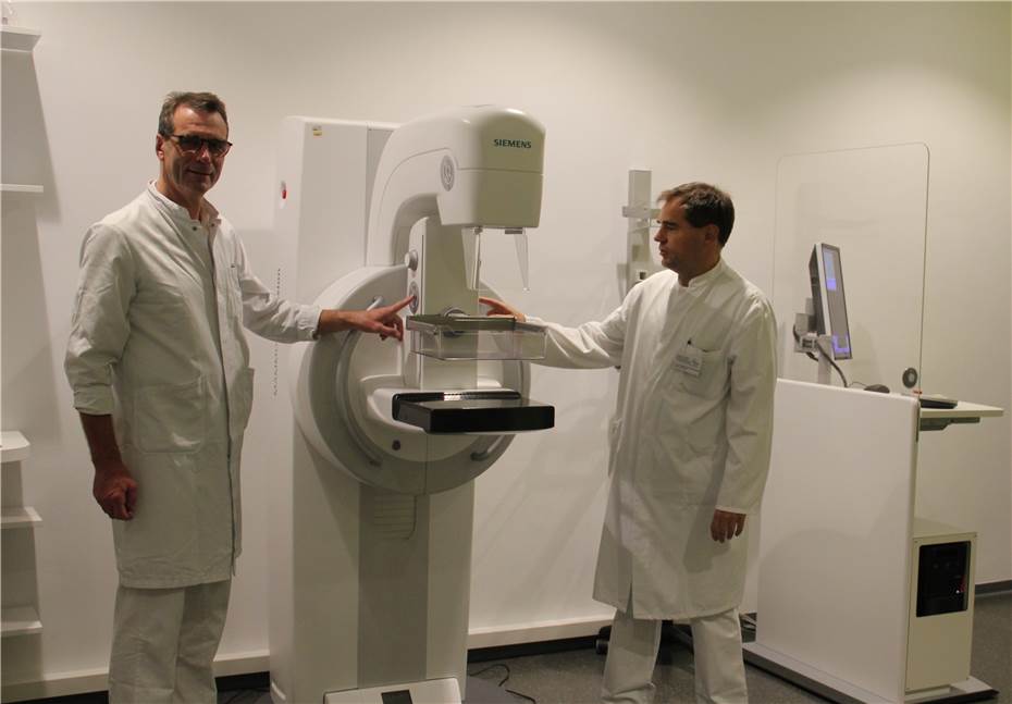 Neues hochmodernes Mammographie-Gerät in der Radiologie