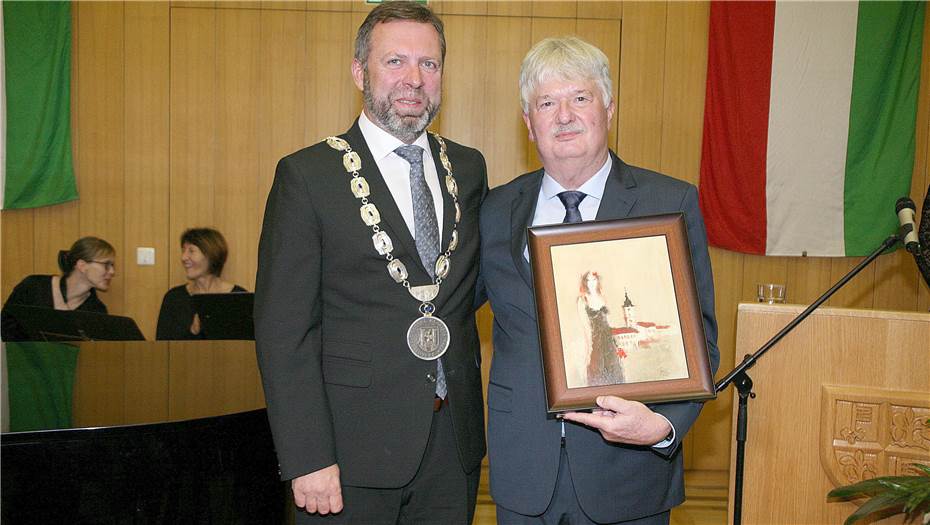 Rolf Schumacher ist jetzt Ehrenbürger von Mayen
