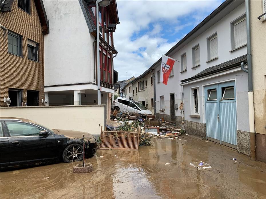 Sechs Monate nach der Flut: Ahrweiler am Vormittag des 15. Juli
