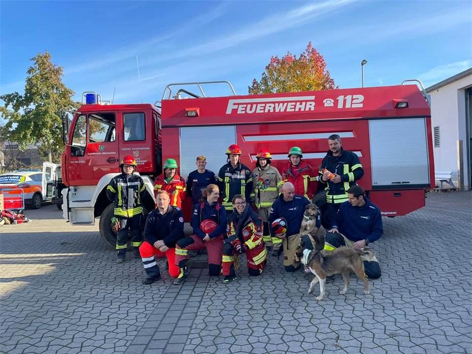 Spendenmarsch für Ahrweiler Feuerwehren