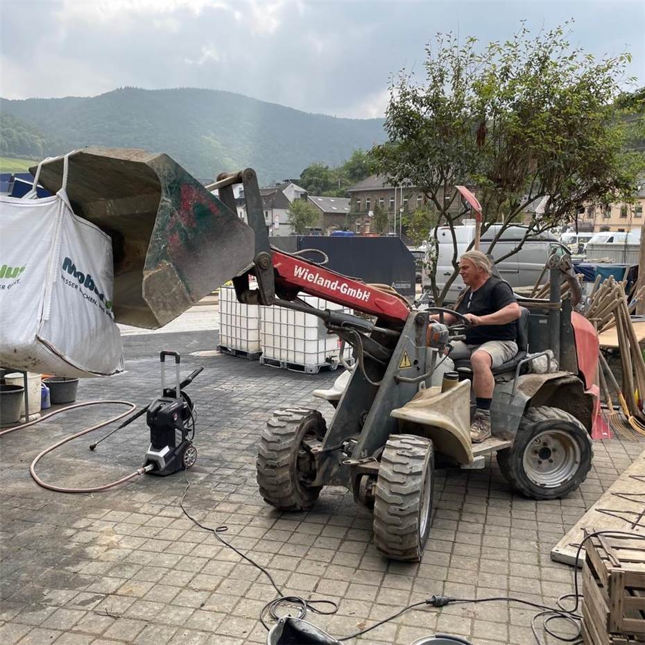 Hochwasser-Helfer: Jupp Weyhrauch ist ein „Engel auf Rädern“