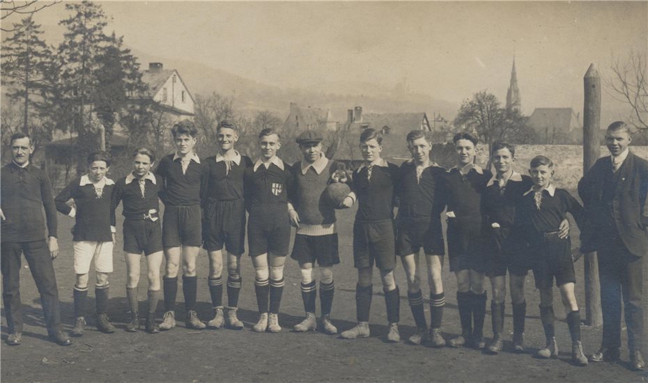 Schon vor 100 Jahren wurde
in Lahnstein Fußball gespielt