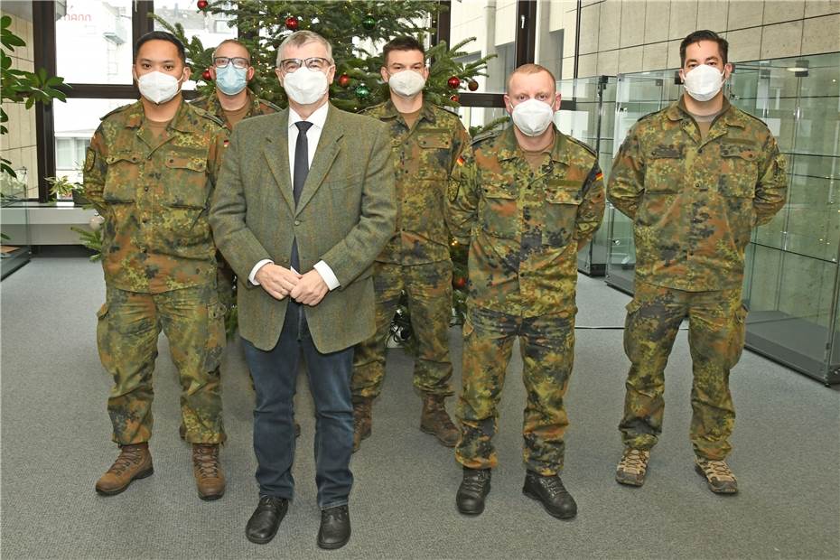Bundeswehr hilft erneut im Gesundheitsamt MYK aus