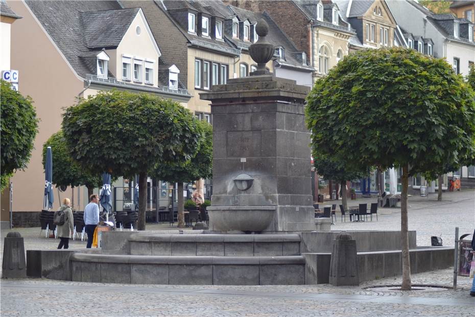 Marktbrunnen bleibt weiter außer Betrieb