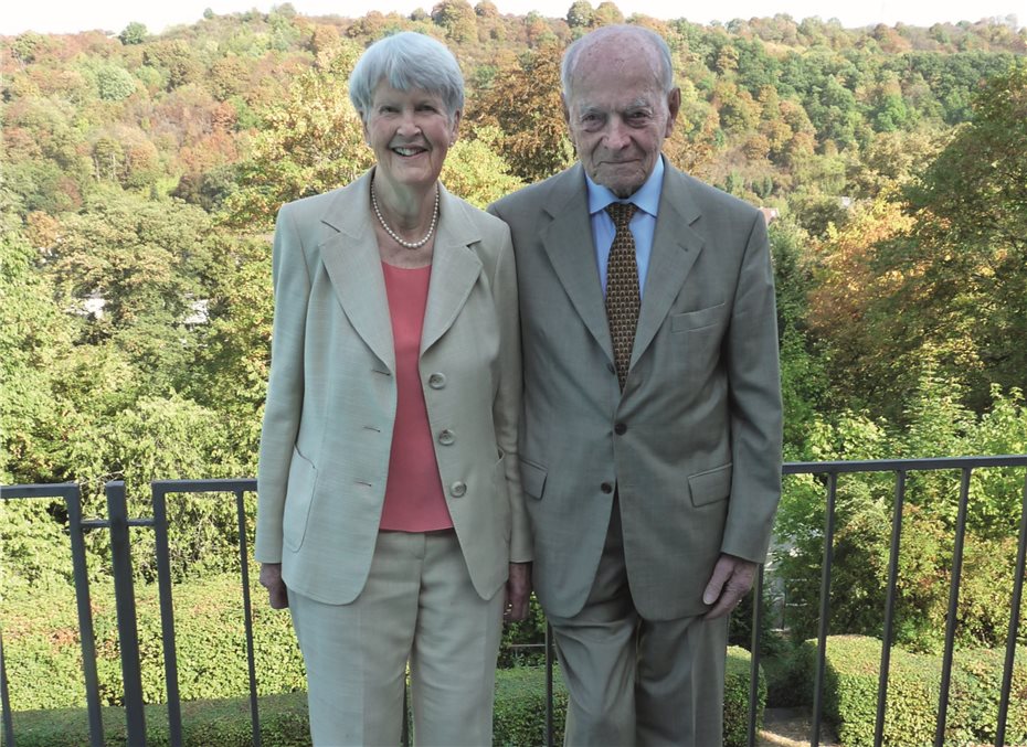 Manfred und Rosemarie Rhodius
sind seit 65 Jahren ein Paar