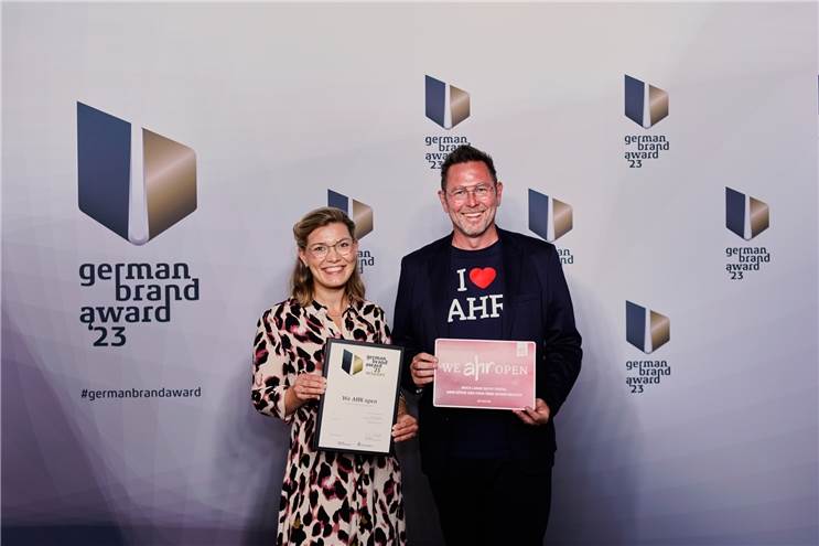 „We AHR open“-Kampagne
gewinnt German Brand Award