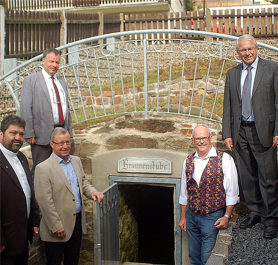 Historische Brunnenstube in
Westum seit Sonntag eingeweiht