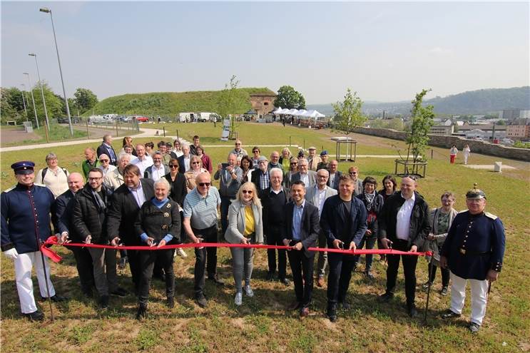 Neuer Festungspark Kaiser Franz
in Lützel wurde offiziell übergeben