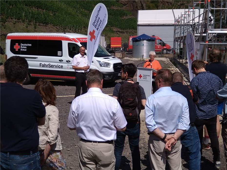 Engagement des Roten Kreuzes
Rheinland-Pfalz dauert weiter an