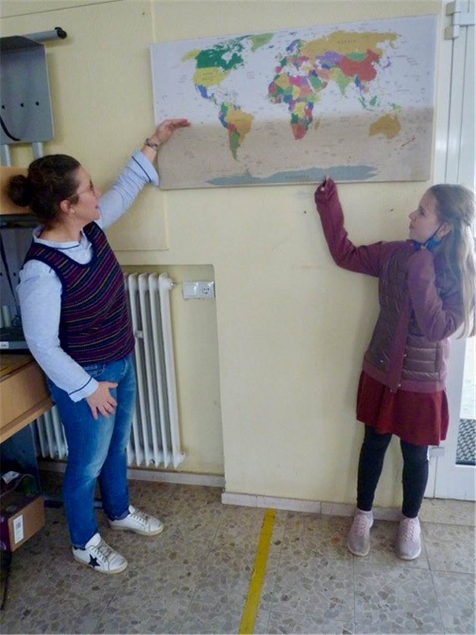 Grundschule aus
Ostfriesland hilft dem Ahrtal