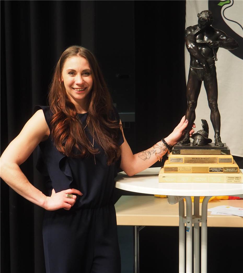 Verena Hommer wurde Sportlerin des Jahres