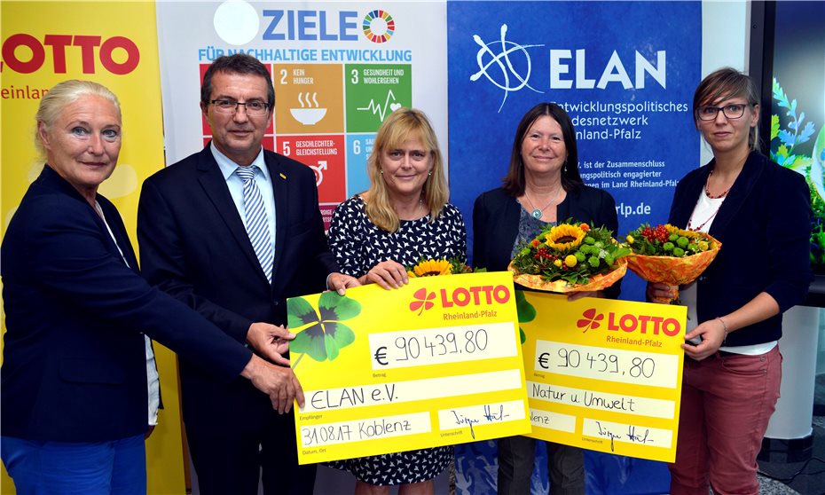 Über 180 000 Euro für
soziale Initiativen und Umweltprojekte