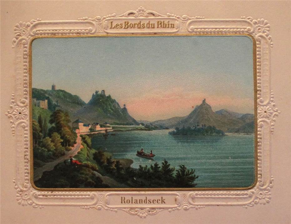 Druckreife Ansichten der Rheinromantik