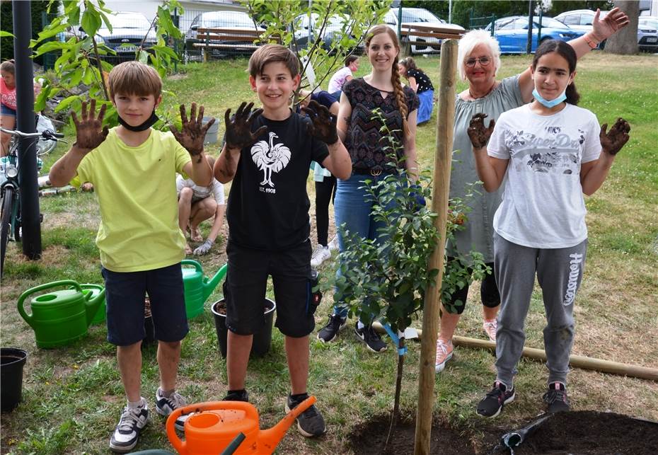 Schüler errichten und bewirtschaften gemeinsam mit Senioren einen Nutzgarten