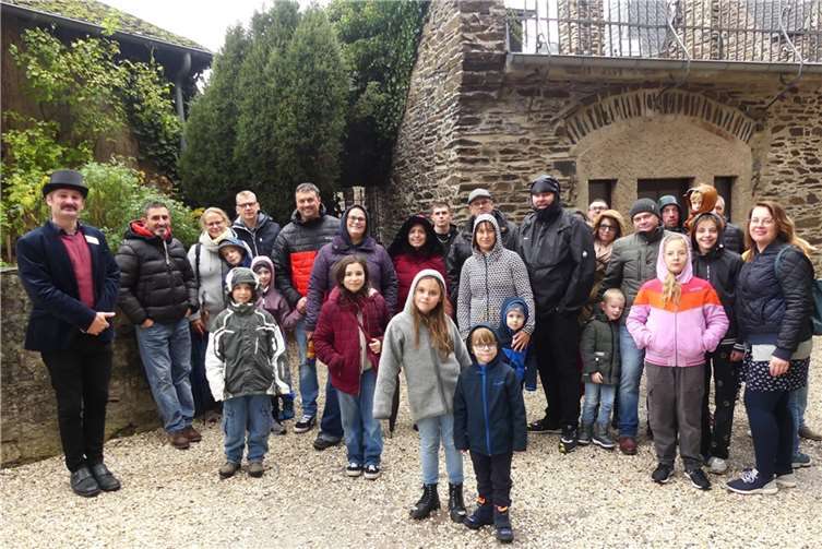 : Auf Einladung des Teams der Reichsburg Cochem konnten die Besucher einen tollen Einblick ins ehemalige Burgleben genießen. Fotos: TE