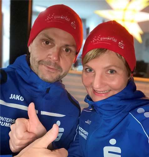 : Barbara Grell und Michael Krämer in Mendig.Foto: privat