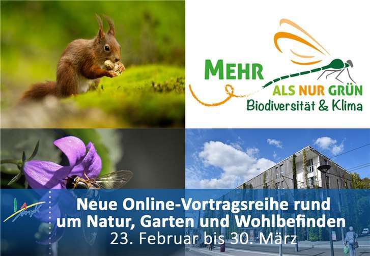 Neue kostenlose Online-Vortragsreihe rund um Natur, Garten und Wohlbefinden Copyright: Kreisverwaltung Mayen-Koblenz