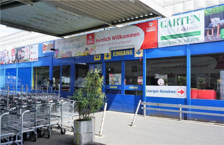 = Die Selgros befindet sich seit fast fünft Jahrzehnten, in der Nachfolge der Agros, am Standort Neuwied.