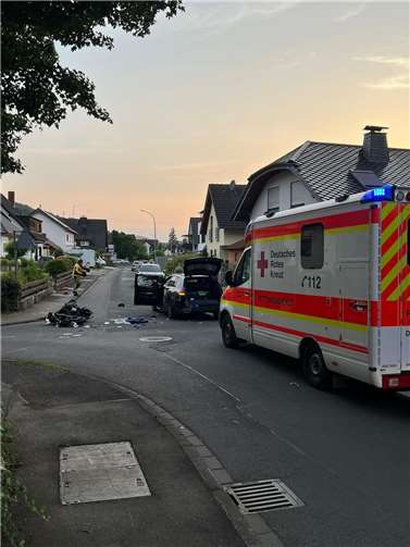 22.06.: Schwerer Unfall in Sinzig Foto: Freiwillige Feuerwehr Sinzig