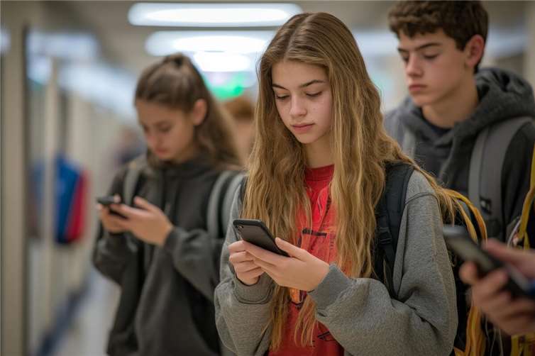 Handys im Klassenzimmer: Brauchen wir ein landesweites Verbot? Foto: Kishan - stock.adobe.com