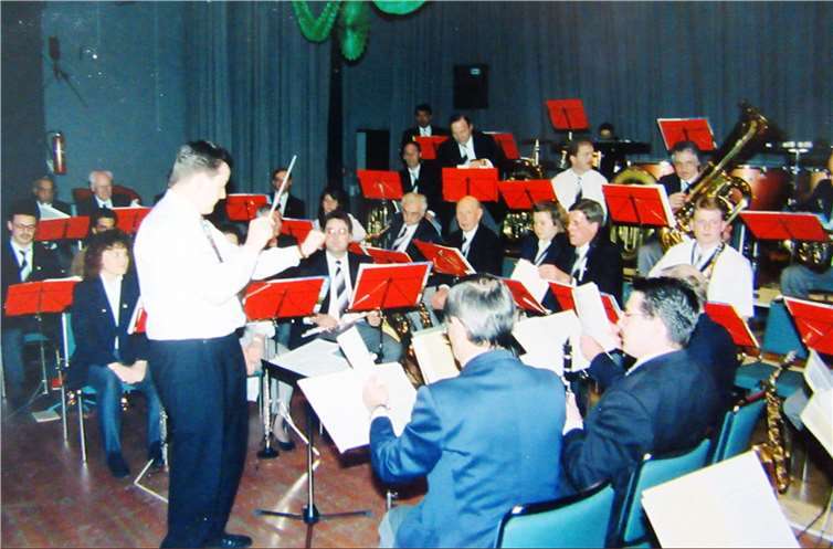 : Frühlingskonzert 1993, Jubiläumskonzert „25 Jahre Stadtorchester Andernach“ und gleichzeitig erstes Konzert mit Bertram Kleis.privat