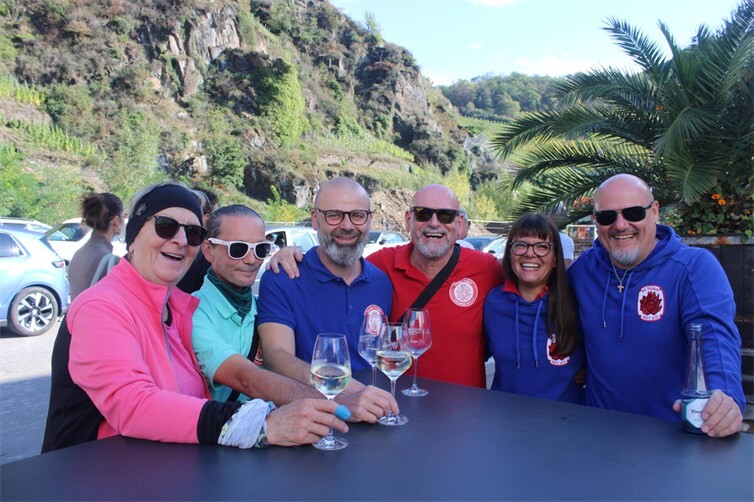 : Jede Menge Spaß hatte diese Besuchergruppe aus Euskirchen und Insul.Fotos: DU