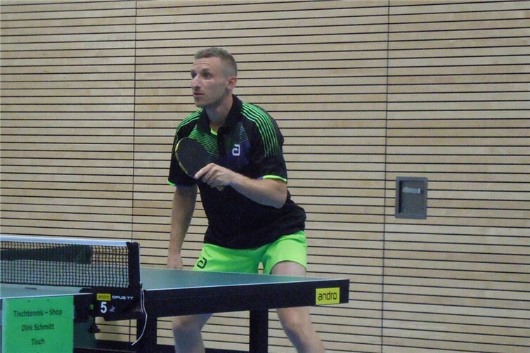  Lukas Schneider aus der 1. Herrenmannschaft.