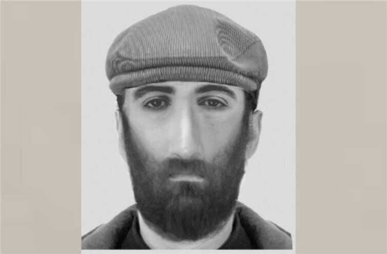  Phantombild des Tatverdächtige