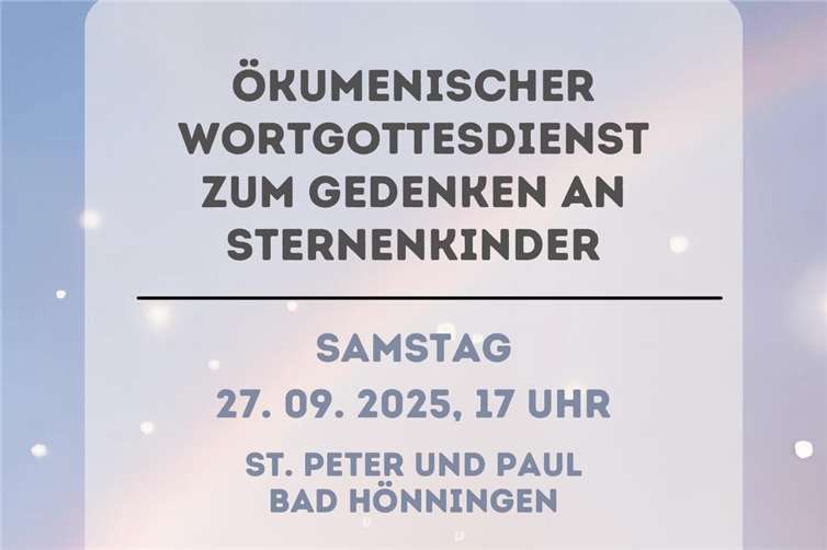 Zum Gedenken an Sternenkinder Quelle: Stefanie Hein