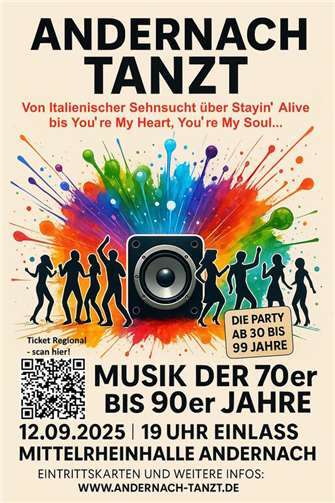 „Andernach tanzt“ geht in die dritte Runde Quelle: Veranstalter