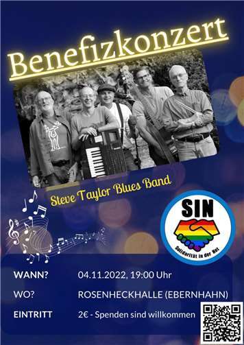 Steve Taylor Blues Band in der Rosenheckhalle Quelle: privat