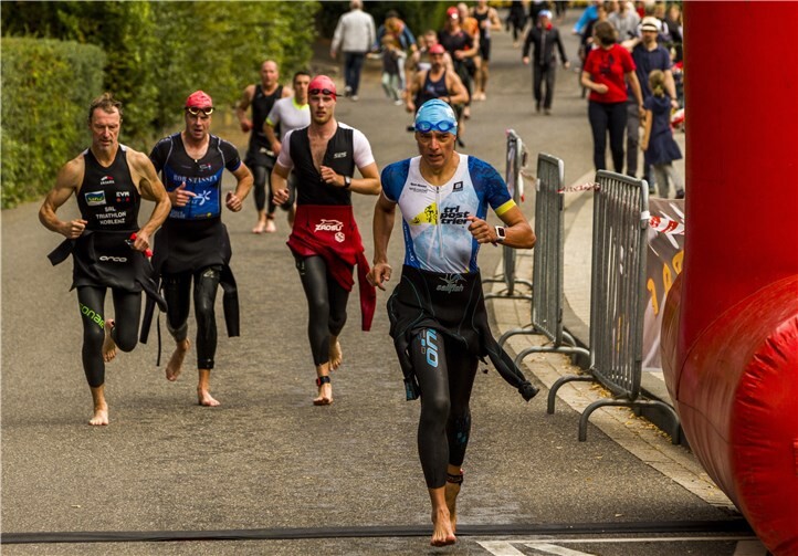 ... dann folgte ein kurzer Sprint ...